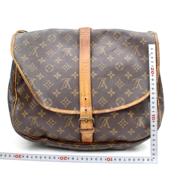 Auth Louis Vuitton Saumur 35 Crossbdy Bag L65GB189 - Picture 2 of 8